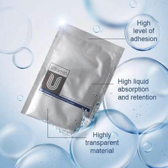 Тканевая Успокаивающая Маска для Лица CU SKIN Vitamin U Essence Soothing Mask