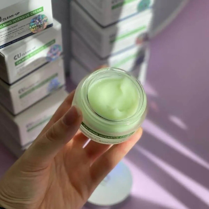 Интенсивный Успокаивающий Крем для Лица с Витамином К CU SKIN Clean-Up Calming Intensive Cream
