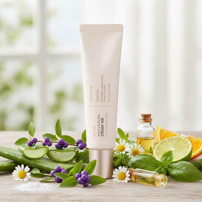 Регенерирующий Крем для Лица с Полинуклеотидами и Бакучиолом CU SKIN Dr. Solution PDRN Bakuchiol Cream 100