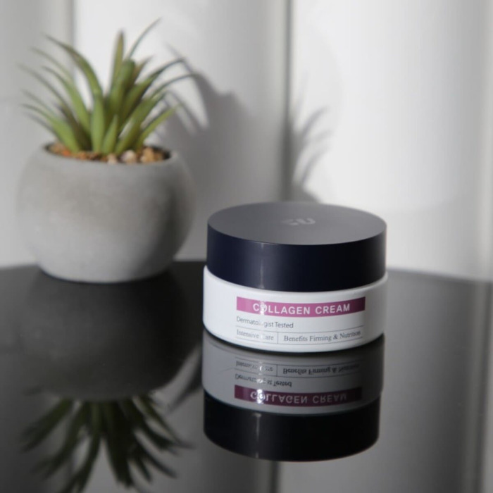 Интенсивный Лифтинг-Крем для Лица с Коллагеном и Волюфилином CU SKIN Clean-Up Collagen Cream