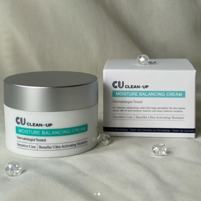 Ультраувлажняющий Крем для Лица на Ламеллярной Эмульсии CU SKIN Clean-Up Moisture Balancing Cream