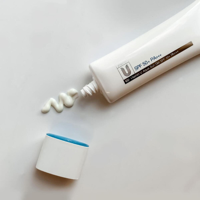 Увлажняющий Солнцезащитный Гель CU SKIN Vitamin U Aqua Sun Gel SPF 50+ PA+++
