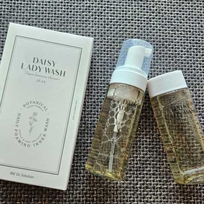 Веганская Пенка для Интимной Гигиены с Запасным Блоком CU SKIN Daisy Lady Wash