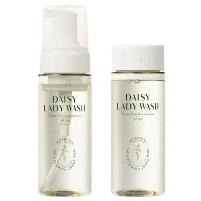 Веганская Пенка для Интимной Гигиены с Запасным Блоком CU SKIN Daisy Lady Wash