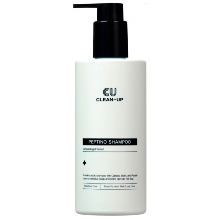 Шампунь для Укрепления Волос с Пептидами CU SKIN Clean-Up Peptino Shampoo