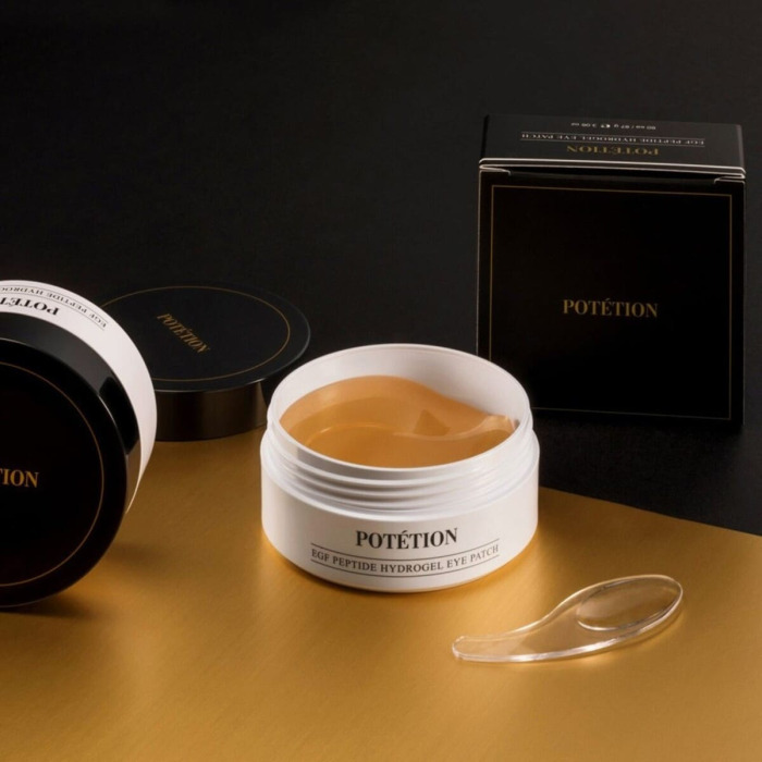Патчи с Пептидами и Стволовыми Клетками для Кожи Вокруг Глаз CU SKIN Potetion EGF Peptide Hydrogel Eye Patch