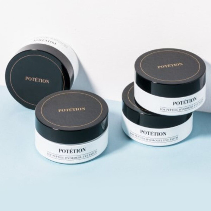 Патчи с Пептидами и Стволовыми Клетками для Кожи Вокруг Глаз CU SKIN Potetion EGF Peptide Hydrogel Eye Patch