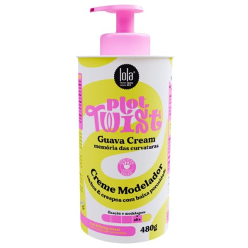 Крем Моделирующий для Кучерявых или Вьющихся Волос Lola from Rio Plot Twist Guava Cream