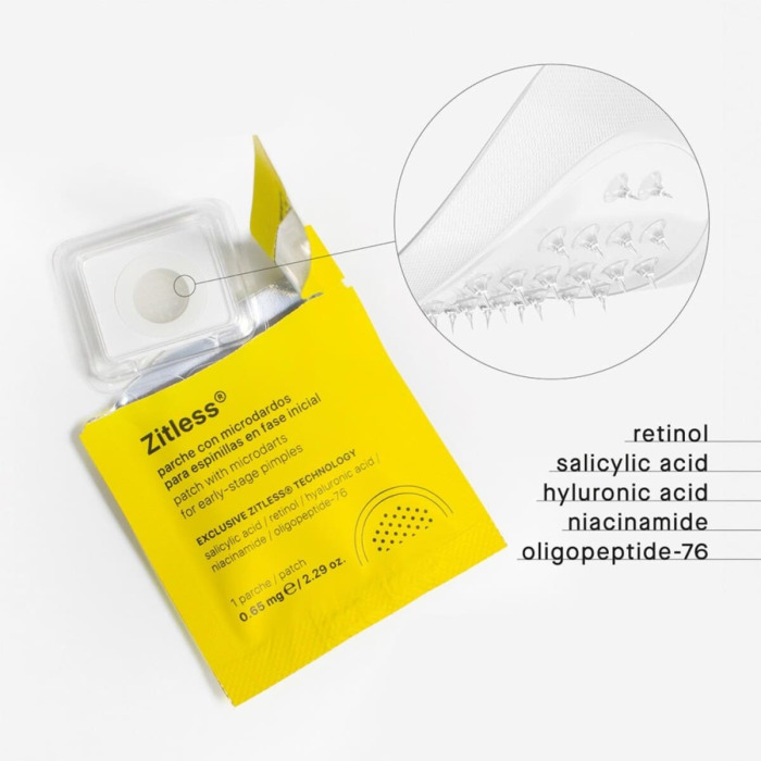 Пластыри с Микроиглами Против Прыщей на Ранних Стадиях Acnemy Zitless Patch with Microdarts for Early-Stage Pimples