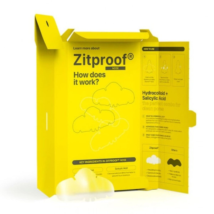 Гидроколлоидные Пластыри для Носа Acnemy Zitproof Nose