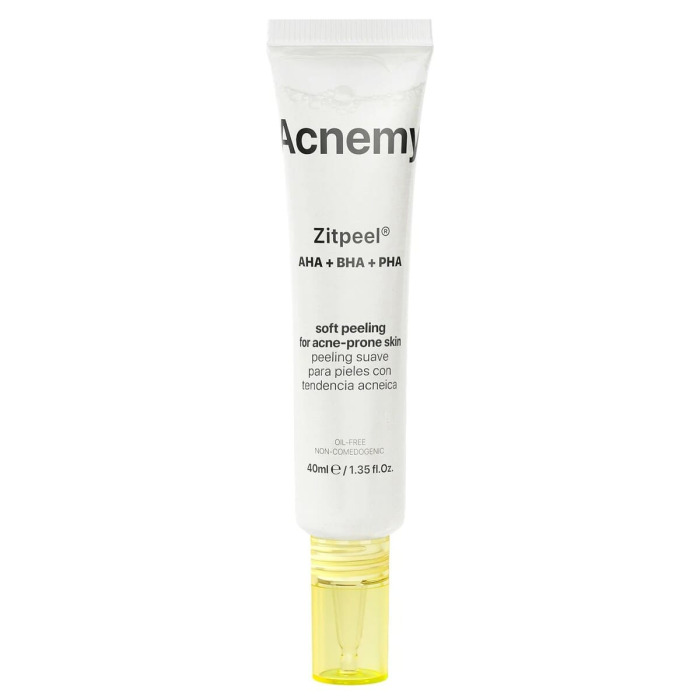 Нежный Кислотный Пилинг для Кожи, Склонной к Акне, Acnemy Zitpeel AHA + BHA + PHA Soft Peeling for Acne-Prone Skin