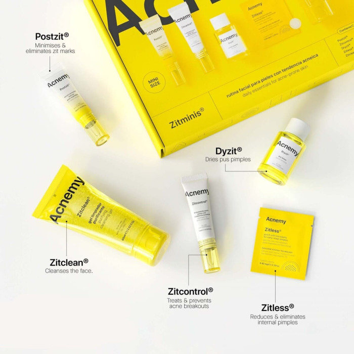 Набор Миниатюр Против Акне Acnemy Zitminis