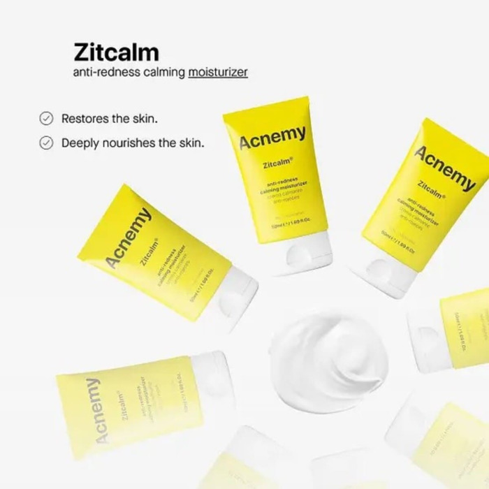 Успокаивающий Увлажняющий Крем Против Покраснений Acnemy Zitcalm Anti-Redness Calming Moisturizer