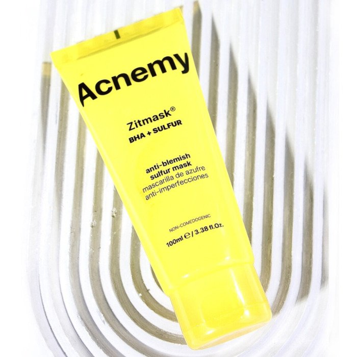 Серная Маска для Лица Acnemy Zitmask BHA + Sulfur Anti-Blemish Sulfur Mask