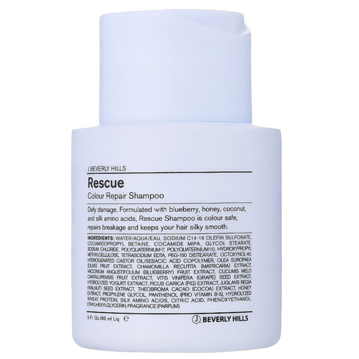 Восстанавливающий Шампунь для Защиты Цвета Волос J Beverly Hills Rescue Colour Repair Shampoo