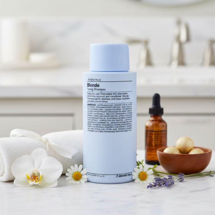 Тонирующий Шампунь с Мальвой для Блондинок J Beverly Hills Blonde Toning Shampoo