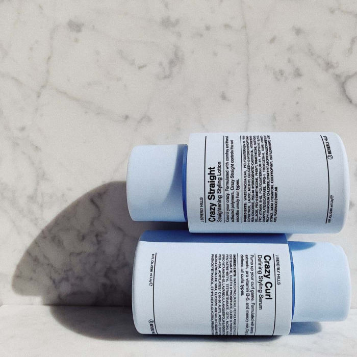 Лосьон для Выравнивания Волос J Beverly Hills Crazy Straight Straightening Styling Lotion