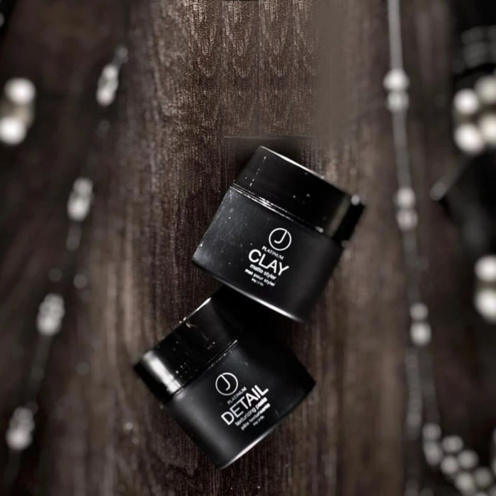 Текстурирующая Паста для Волос с Полуглянцевым Эффектом J Beverly Hills Platinum Detail Texturizing Paste