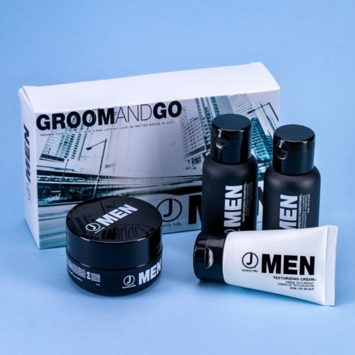 Текстурирующий Крем для Волос Средней Фиксации для Мужчин J Beverly Hills Men Texturizing Cream