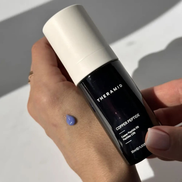 Антивозрастная Сыворотка для Лица с Пептидами Меди Theramid Copper Peptide