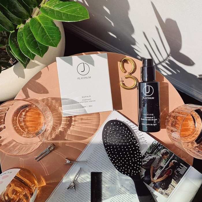 Восстанавливающее Масло для Волос J Beverly Hills Platinum Revive Oil