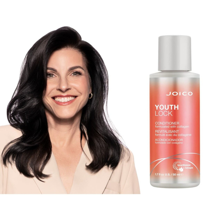 Кондиционер с Коллагеном для Длинных/Зрелых Волос Joico YouthLock Conditioner Formulated with Collagen