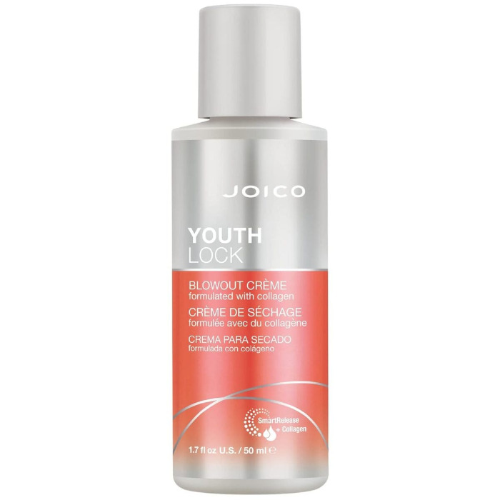 Крем с Коллагеном для Длинных/Зрелых Волос Joico YouthLock Blowout Creme Formulated with Collagen