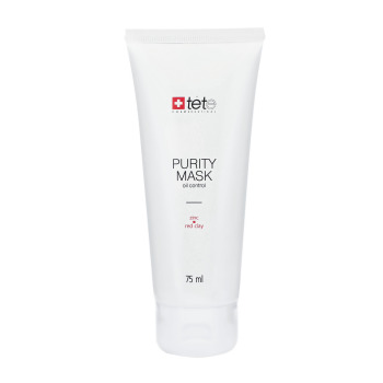 Себорегулирующая очищающая маска с цинком и красной глиной Purity Mask Tete 75 мл