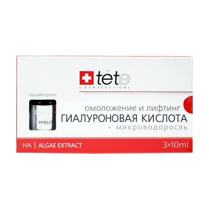 TETe Cosmeceutical Hyaluronic Acid Сыворотка «Гиалуроновая кислота Микроводоросль»