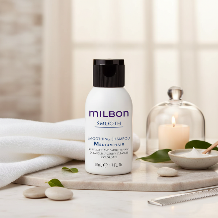 Разглаживающий Шампунь для Нормальных Волос Milbon Smooth Smoothing Shampoo Medium Hair