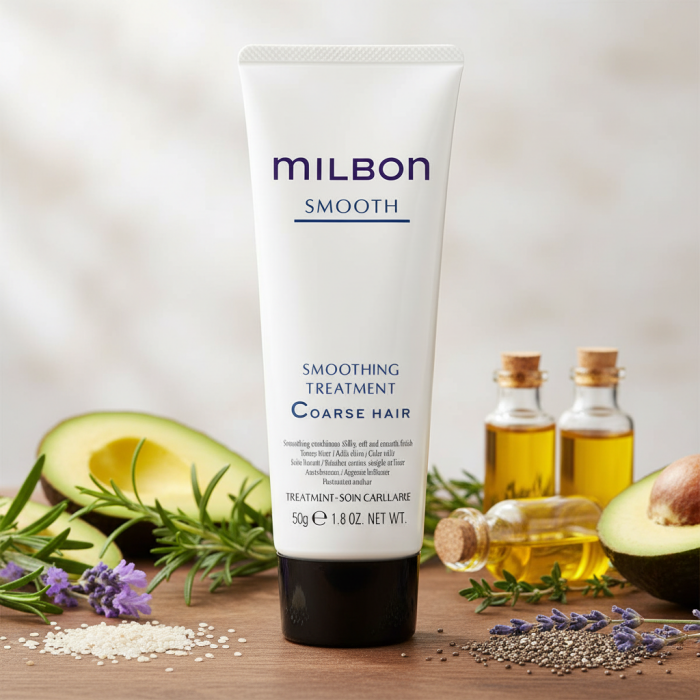 Разглаживающий Кондиционер для Жестких, Пористых Волос Milbon Smooth Smoothing Treatment Coarse Hair