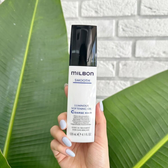 Масло для Жестких, Пористых Волос Milbon Smooth Luminous Softening Oil Coarse Hair