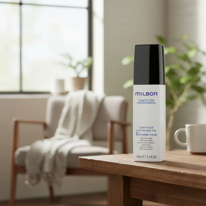 Масло для Жестких, Пористых Волос Milbon Smooth Luminous Softening Oil Coarse Hair