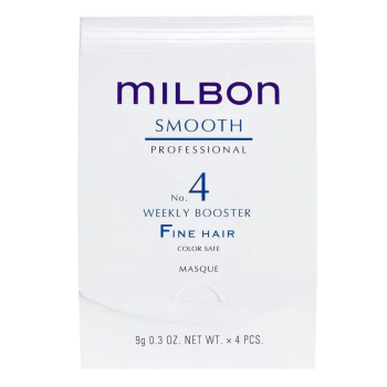 Пролонгирующий Бустер для Тонких Волос Milbon Smooth Professional No. 4 Weekly Booster Fine Hair Пролонгирующий Бустер для Тонких Волос Milbon Smooth Professional No. 4 Weekly Booster Fine Hair