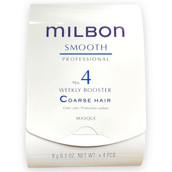 Пролонгирующий Бустер для Жестких, Пористых Волос Milbon Smooth Professional No. 4 Weekly Booster Coarse Hair