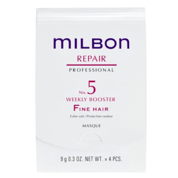 Восстанавливающий Пролонгирующий Бустер для Тонких Волос Milbon Repair Professional No. 5 Weekly Booster Fine Hair Восстанавливающий Пролонгирующий Бустер для Тонких Волос Milbon Repair Professional No. 5 Weekly Booster Fine Hair