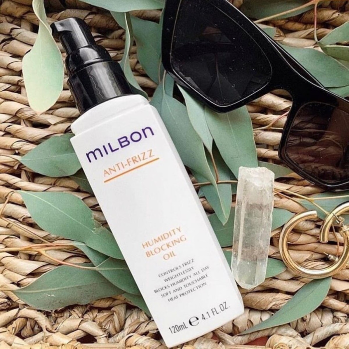 Масло для Пушистых и Кучерявых Волос Milbon Anti-Frizz Humidity Blocking Oil