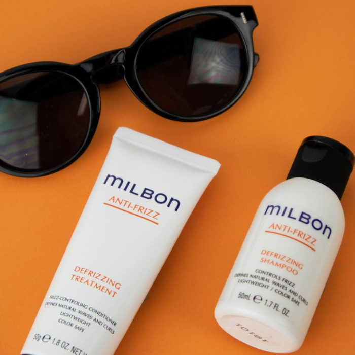 Шампунь для Пушистых и Кучерявых Волос Milbon Anti-Frizz Defrizzing Shampoo