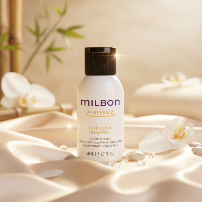 Шампунь для Пушистых и Кучерявых Волос Milbon Anti-Frizz Defrizzing Shampoo