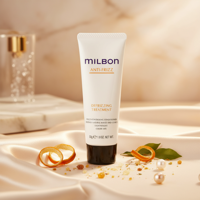 Кондиционер для Пушистых и Кучерявых Волос Milbon Anti-Frizz Defrizzing Treatment