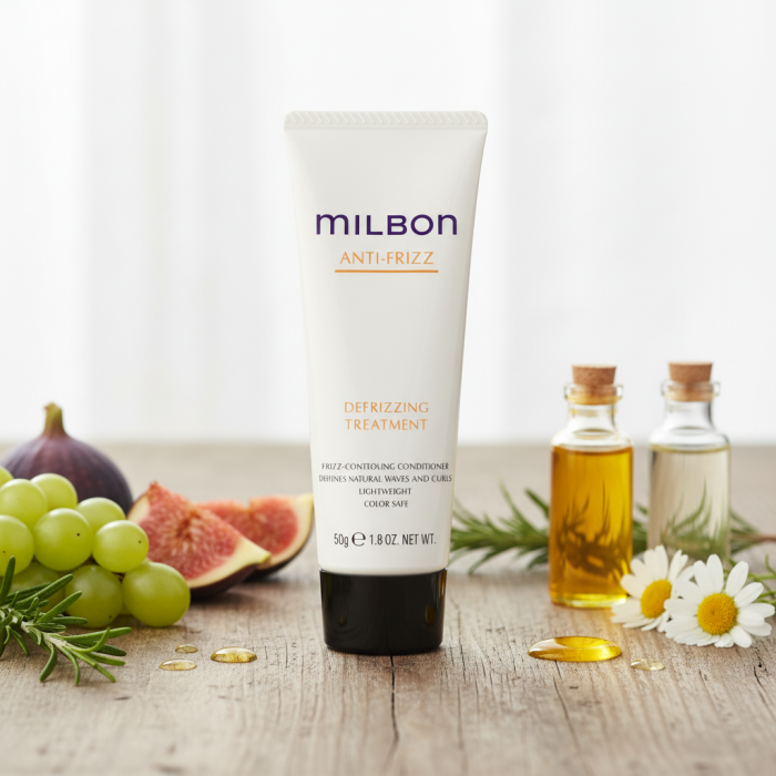 Кондиционер для Пушистых и Кучерявых Волос Milbon Anti-Frizz Defrizzing Treatment