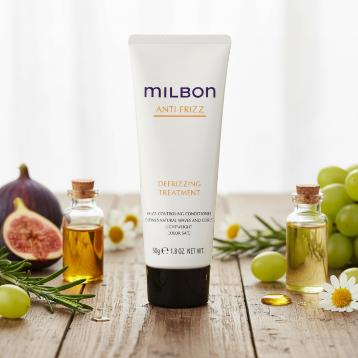 Кондиционер для Пушистых и Кучерявых Волос Milbon Anti-Frizz Defrizzing Treatment