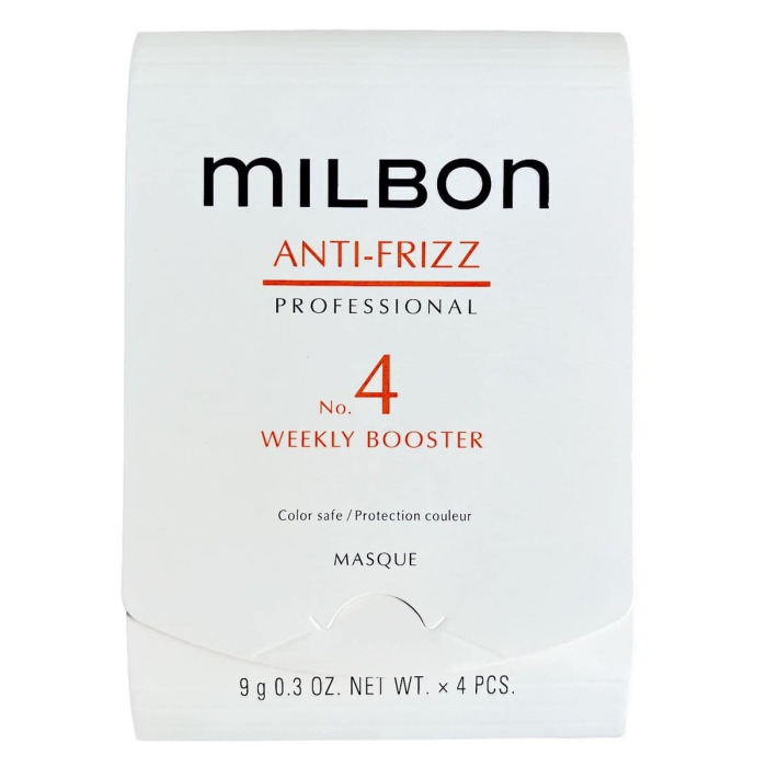 Пролонгирующий Бустер для Пушистых и Кучерявых Волос Milbon Anti-Frizz Professional No. 4 Weekly Booster