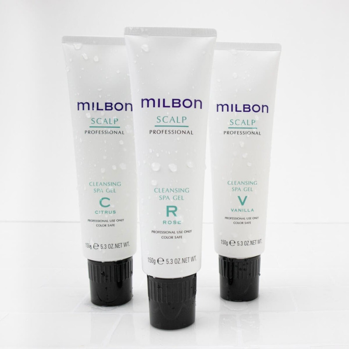 Очищающий Гель для Кожи Головы с Запахом Цитруса Milbon Scalp Professional Cleansing Spa Gel C Citrus
