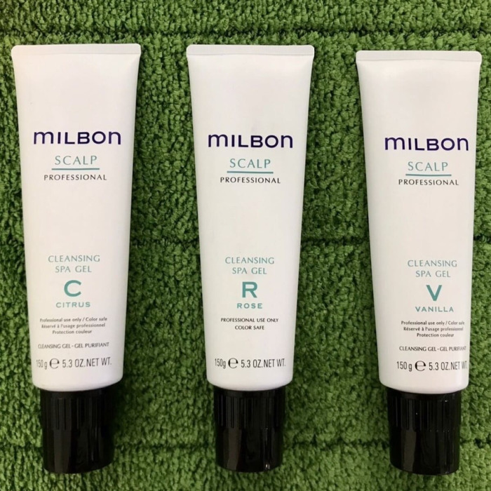 Очищающий Гель для Кожи Головы с Запахом Цитруса Milbon Scalp Professional Cleansing Spa Gel C Citrus