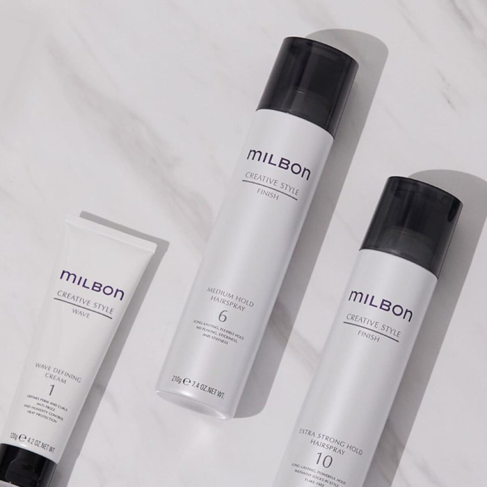 Лак для Волос Средней Фиксации Milbon Creative Style Finish Medium Hold Hairspray 6