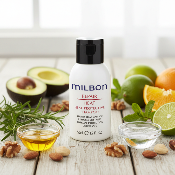 Термозащитный Шампунь для Волос Milbon Repair Heat Heat Protective Shampoo