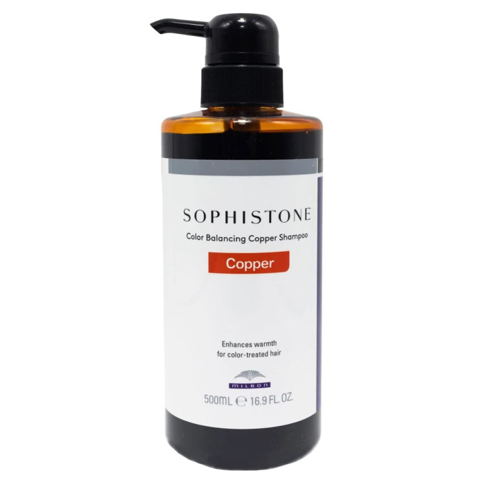 Медный Шампунь Milbon Sophistone Color Balancing Copper Shampoo