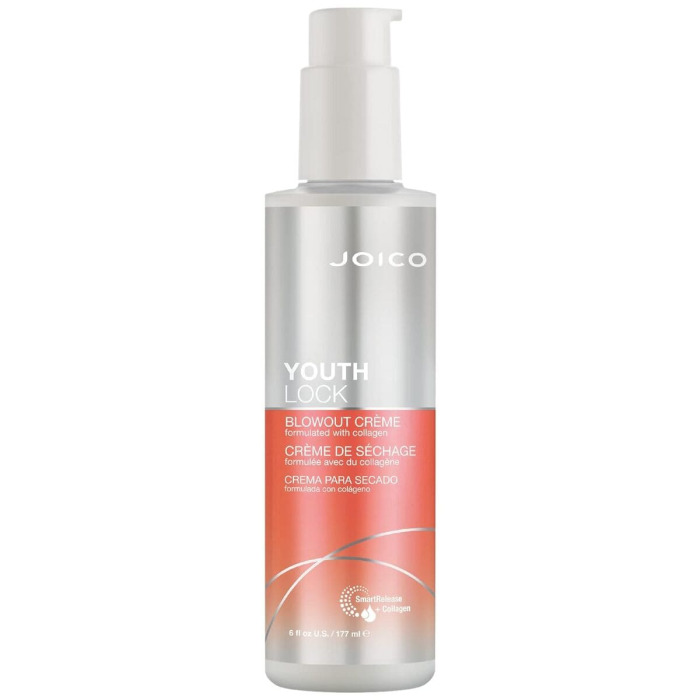 Крем с Коллагеном для Длинных/Зрелых Волос Joico YouthLock Blowout Creme Formulated with Collagen