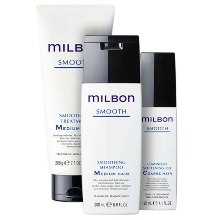 Разглаживающий Шампунь для Нормальных Волос Milbon Smooth Smoothing Shampoo Medium Hair